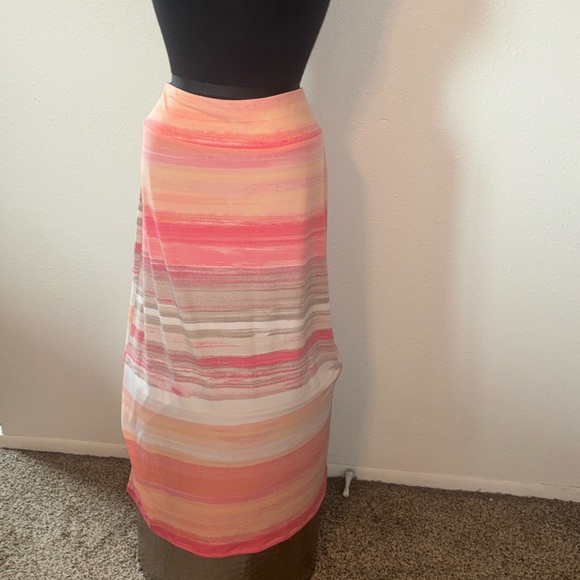 Cato Multi Colored Pull On Midi Skirt size 18/20 - Picture 1 of 7